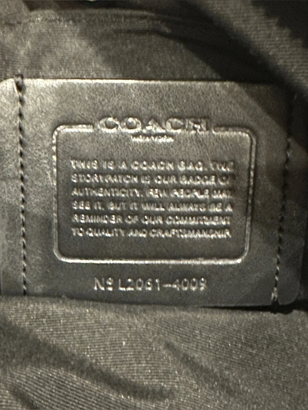 Coach Graham Signature Genuine Debossed Pebble Leather Unisex Crossbody Bag
